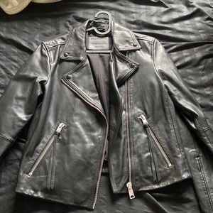 All Saints real leather jacket